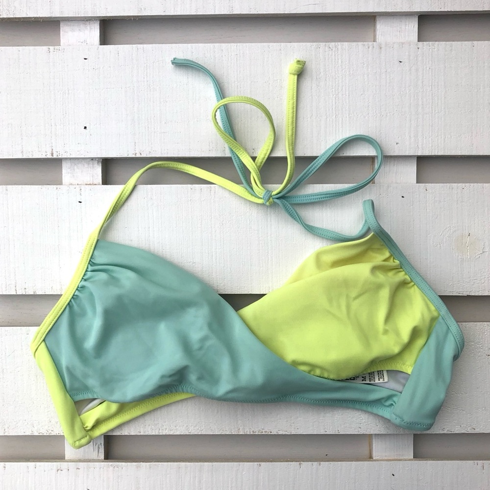 Victoria’s Secret Color Block Bikini Top